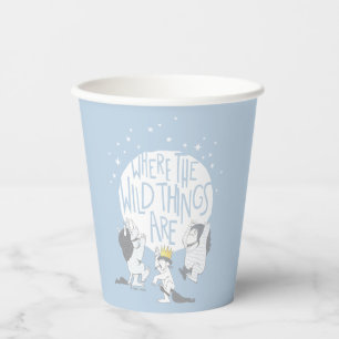 Where The Wild Things Are   Moon & Stars Paper Cups