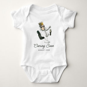 Where The Wild Things Are New Baby Coming Soon Baby Bodysuit