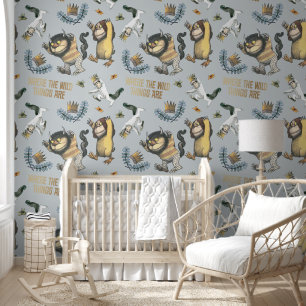 Where the Wild Things Are Pattern Wallpaper