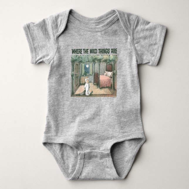 Where The Wild Things Are | Scene 3 Baby Bodysuit (Front)