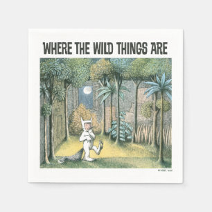 Where The Wild Things Are Scene 4 Napkin