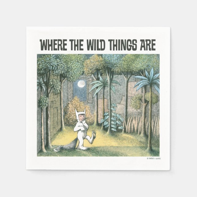 Where The Wild Things Are | Scene 4 Napkin (Front)