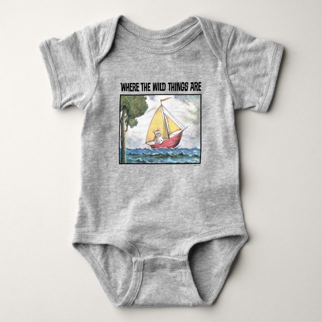Where The Wild Things Are | Scene 5 Baby Bodysuit (Front)