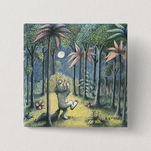 Where The Wild Things Are Scene 6 15 Cm Square Badge