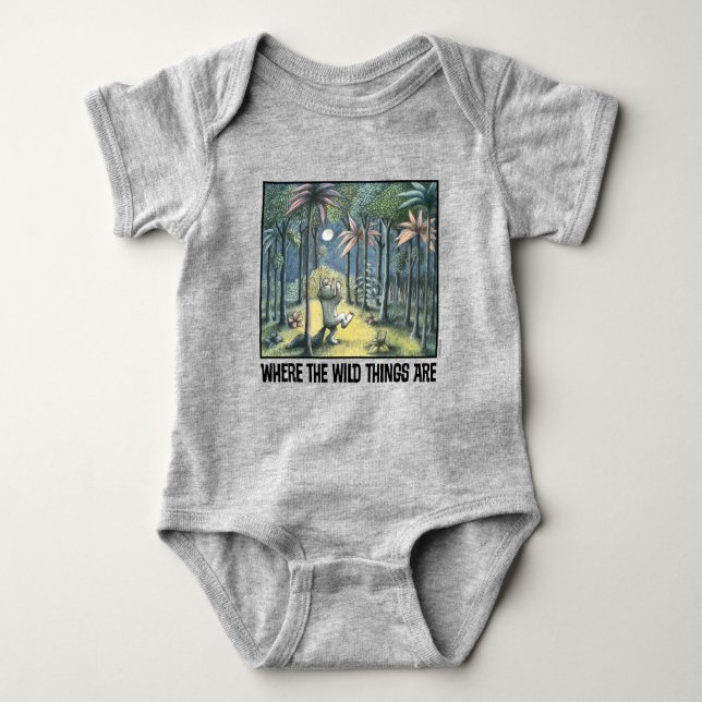 Where The Wild Things Are | Scene 6 Baby Bodysuit (Front)