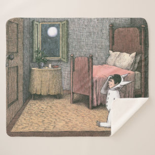 Where The Wild Things Are Scene 7 Sherpa Blanket