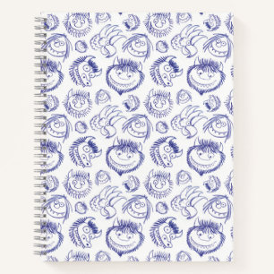 Where the Wild Things Are Sketch Pattern Notebook