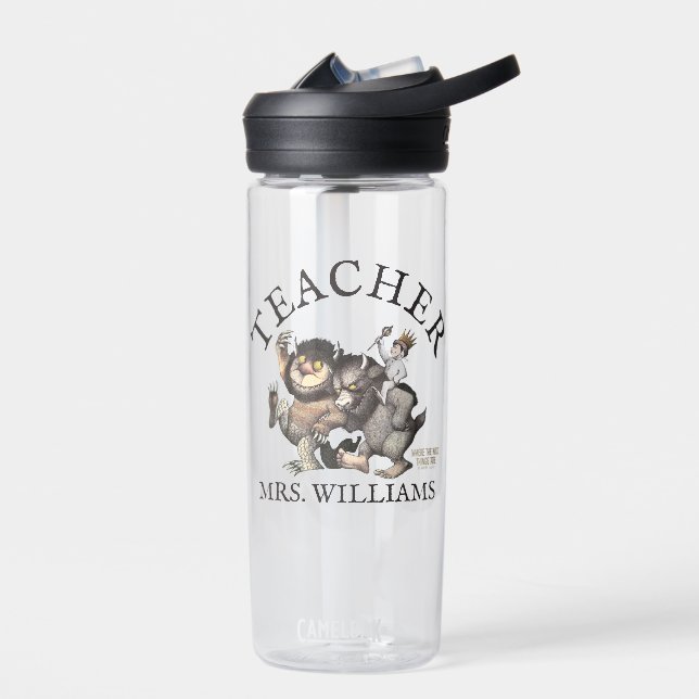 Where the Wild Things Are Teacher Water Bottle (Left)