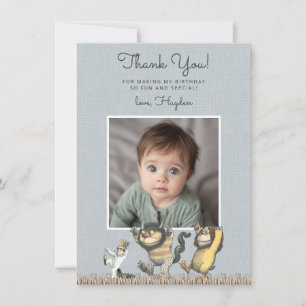Where the Wild Things Are Thank You Card