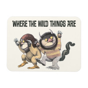 Where the Wild Things Are Two Wild Things Magnet