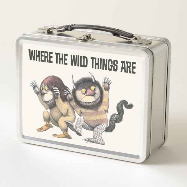Where the Wild Things Are | Two Wild Things Metal Lunch Box (Front)