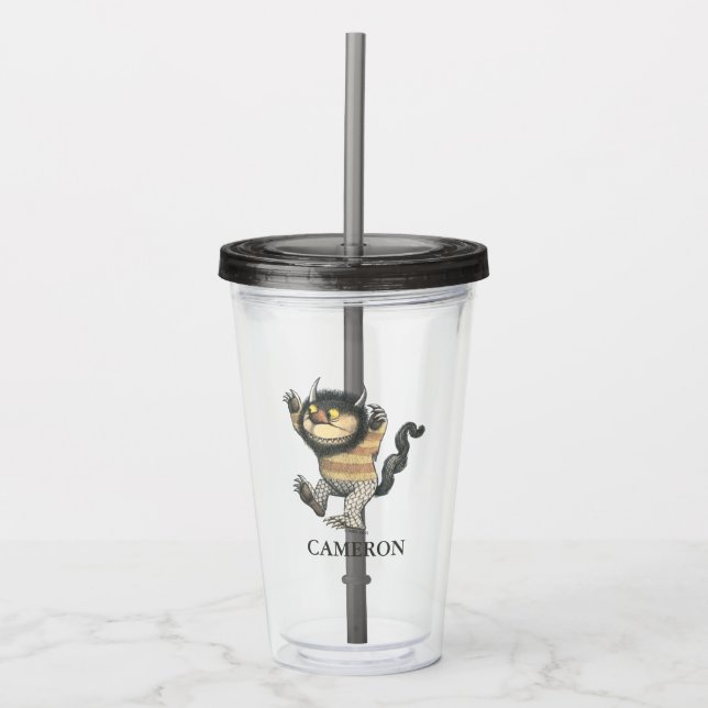 Where the Wild Things Are | Wild Thing | Add Name Acrylic Tumbler (Front)