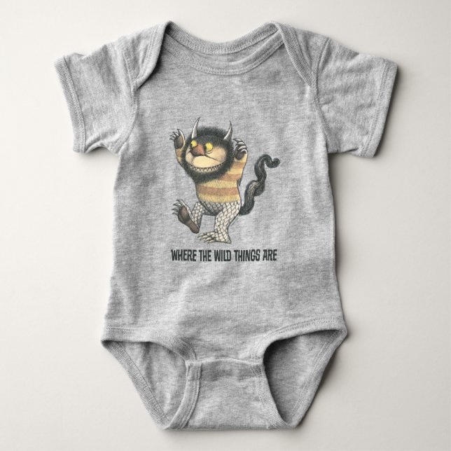Where the Wild Things Are | Wild Thing Baby Bodysuit (Front)