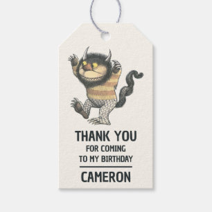 Where the Wild Things Are Wild Thing Gift Tags