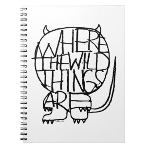 Where the Wild Things Are   Wild Thing Sketch Notebook