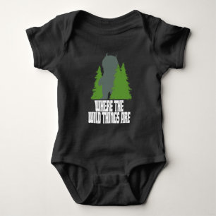 Where the Wild Things Are   Wild Thing & Trees Baby Bodysuit