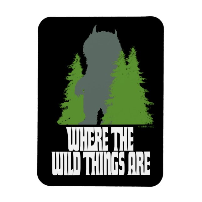 Where the Wild Things Are | Wild Thing & Trees Magnet (Vertical)