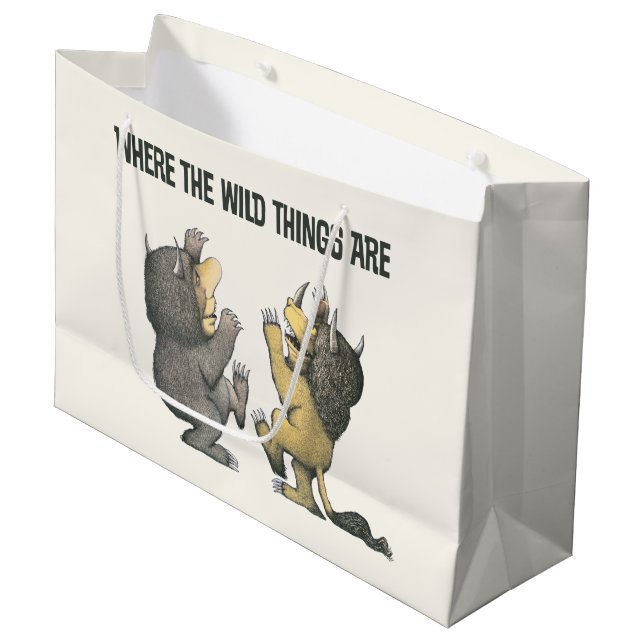 Where the Wild Things Are | Wild Things Large Gift Bag (Front Angled)