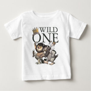 Where The Wild Things   Wild One 1st Birthday Baby T-Shirt