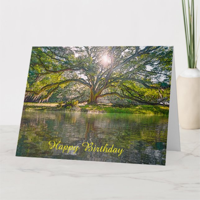 Where The Willow Tree Grows Card (Front)