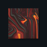 Where There's Smoke Canvas Print<br><div class="desc">Where There's Smoke: Textured abstract  canvas print in red,  orange,  grey,  and black. Smoke and fire.

Digitally signed and dated with year created. Available in sizes from 
8"x 8" (20.32 cm x 20.32 cm)  up to 40" x 40" (101.6 cm x 101.6 cm)</div>