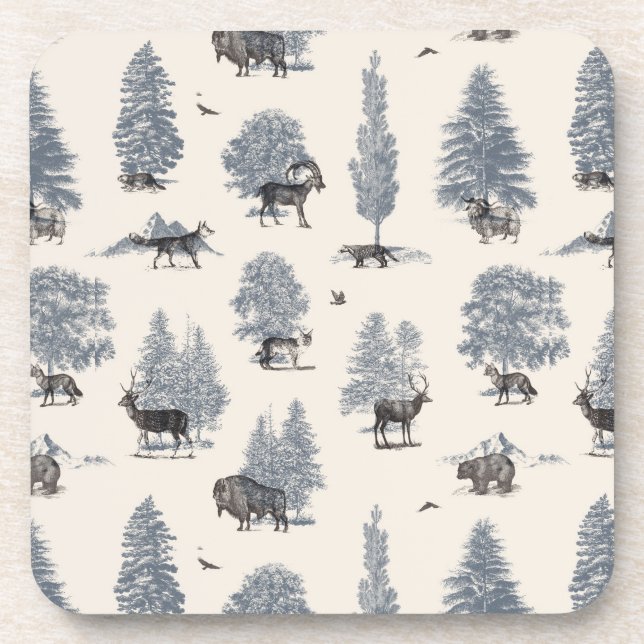 Where They Belong Winter | Florent Bodart Coaster (Front)