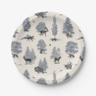 Where They Belong Winter   Florent Bodart Paper Plate