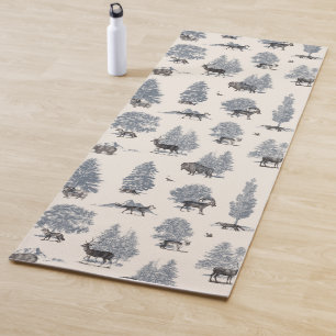 Where They Belong Winter   Florent Bodart Yoga Mat