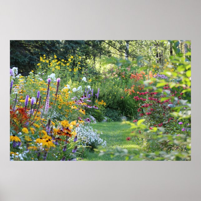 Where Three Gardens Meet 36x24 Poster (Front)