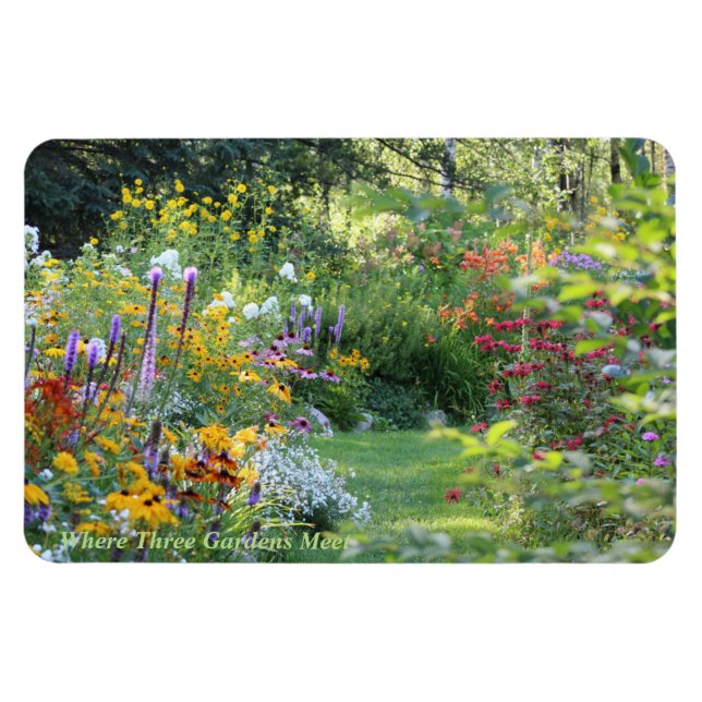Where Three Gardens Meet Magnet (Horizontal)