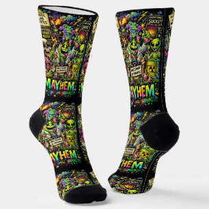Where To Buy Cool Socks 00359 Mayhem Socks