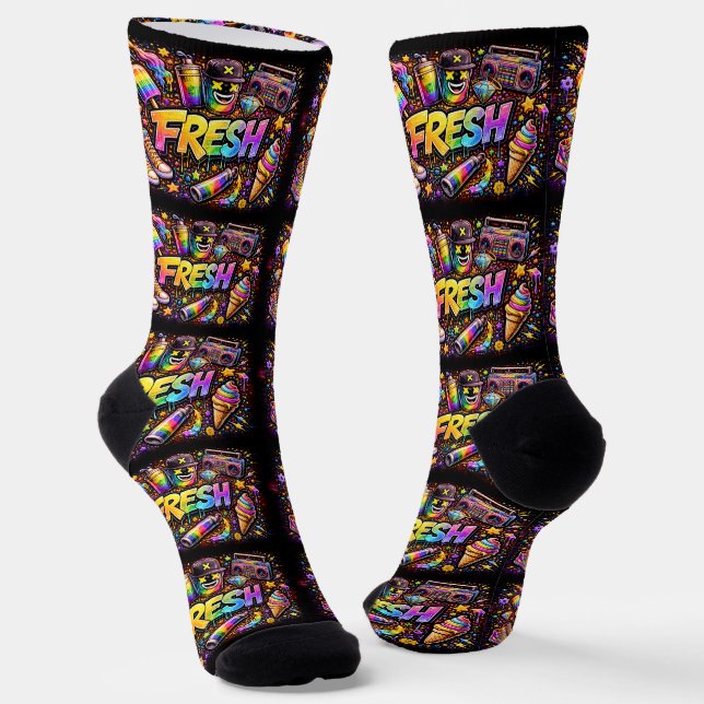 Where To Buy Cool Socks 00390 Fresh Socks (Angled)