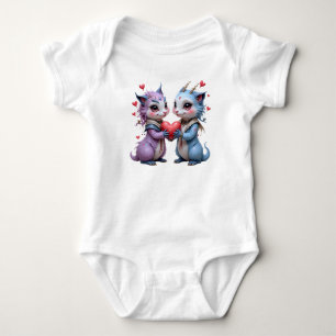 Where Two Souls Choose Forever  Baby Bodysuit