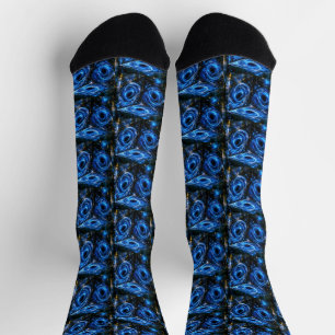Where Universes Turn Inward - Portrait of Infinity Socks