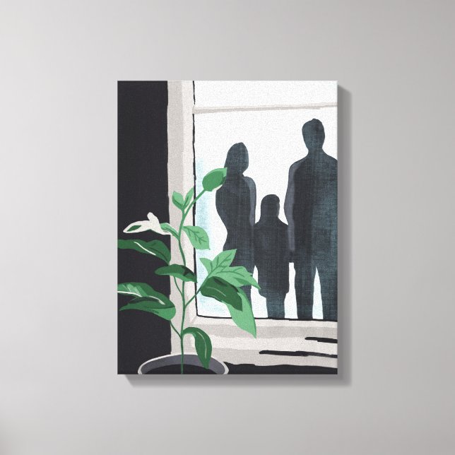 Where We Grew I – Family and Growth Canvas Print (Front)