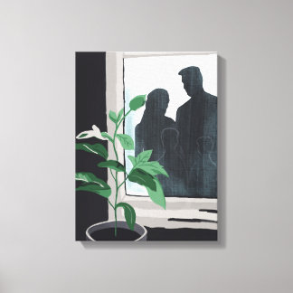 Where We Grew IV – Family and Growth Canvas Print