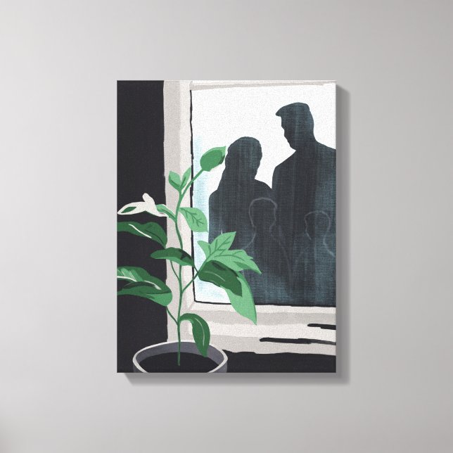 Where We Grew IV – Family and Growth Canvas Print (Front)