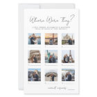 Where Were They Bridal Shower Game