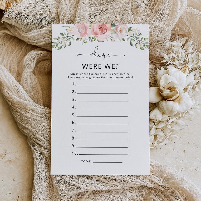 Where were we bridal shower game (Creator Uploaded)