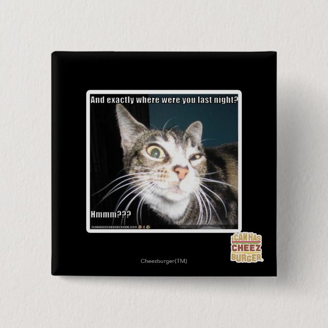 Where were you 15 cm square badge (Front)
