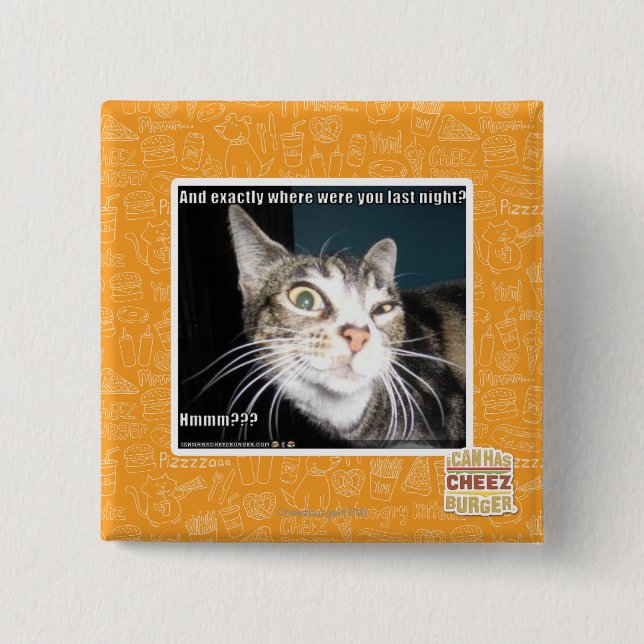 Where were you 15 cm square badge (Front)