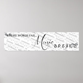 Where Words Fail, Music Speaks Poster