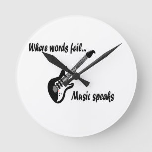 Where Words Fail, Music Speaks Round Clock