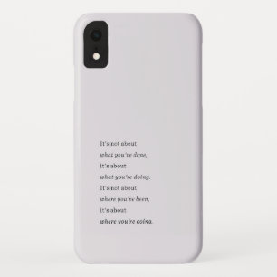 Where You Are Going Quote Case-Mate iPhone Case