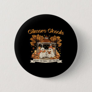 Where You Haunt I Will Follow Halloween Ghost 6 Cm Round Badge