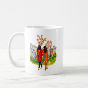Where You Lead I will Follow Fall BFF Mug