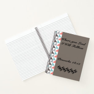 Where You Lead Spiral Notebook