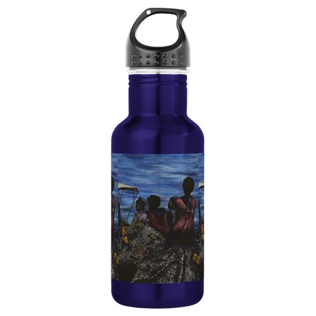Where's Daddy? Harbour Island 532 Ml Water Bottle (Front)