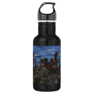 Where's Daddy? Harbour Island, Bahamas 532 Ml Water Bottle