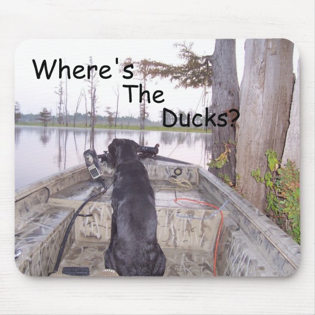 Where's The Ducks? Mouse Pad (Front)